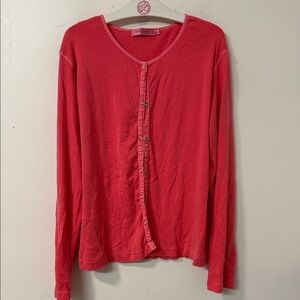 Fresh Produce Vibrant Red pink longsleeve